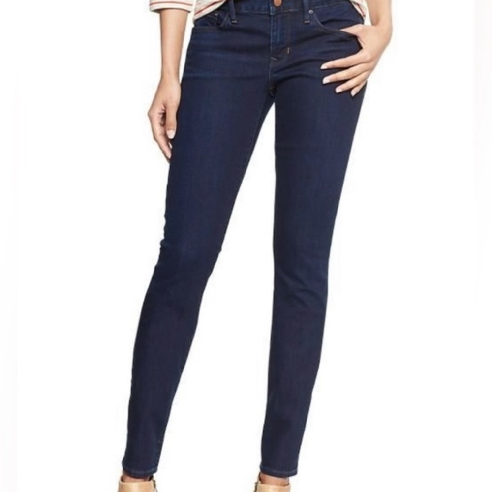 GAP Women’s ALWAYS SKINNY Dark Indigo Wash Jeans Size 26